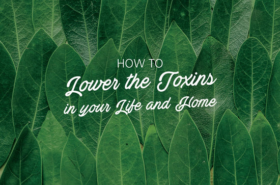 5 Easy Ways to Lower the Toxins in your Life and Home