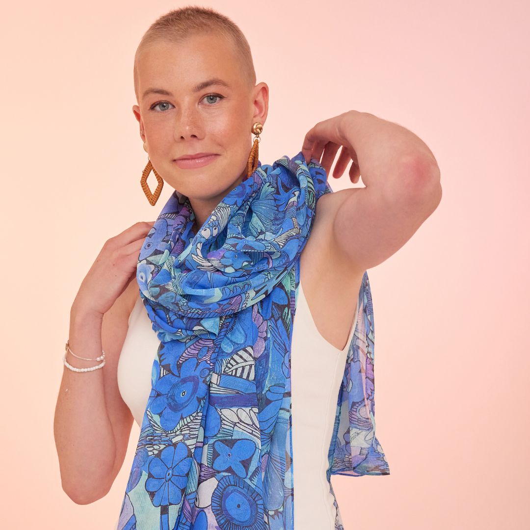 Botanica Blue by Sharon Nullmeyer