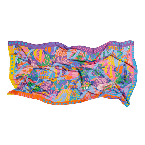 Load image into Gallery viewer, Coral Craze Scarf by Eve Bracewell
